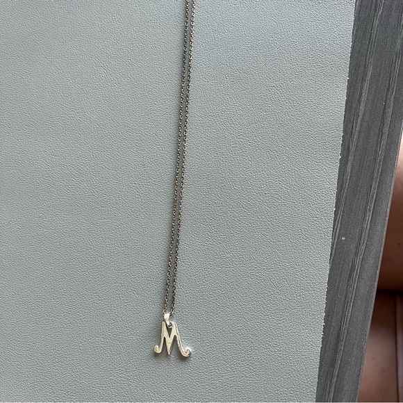 Jewelry - Silver "M" Necklace